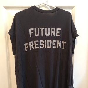 American Eagle Size XS Future President Graphic T